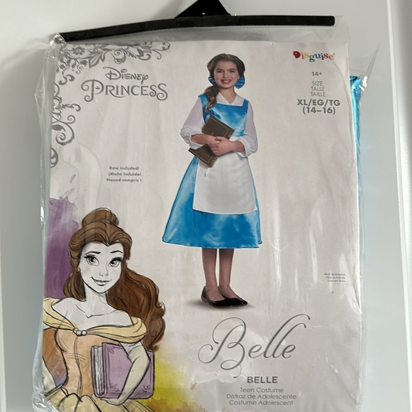 Disney Princess Belle Teen Costume - Size XL (14-16) - Picture 3 of 7